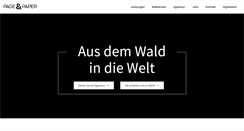 Desktop Screenshot of page-and-paper.de